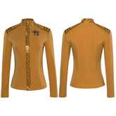 Strange New Worlds Season 2 Una Chin-Riley gelbe Uniform Cosplay Kostüm Halloween Karneval Outfits